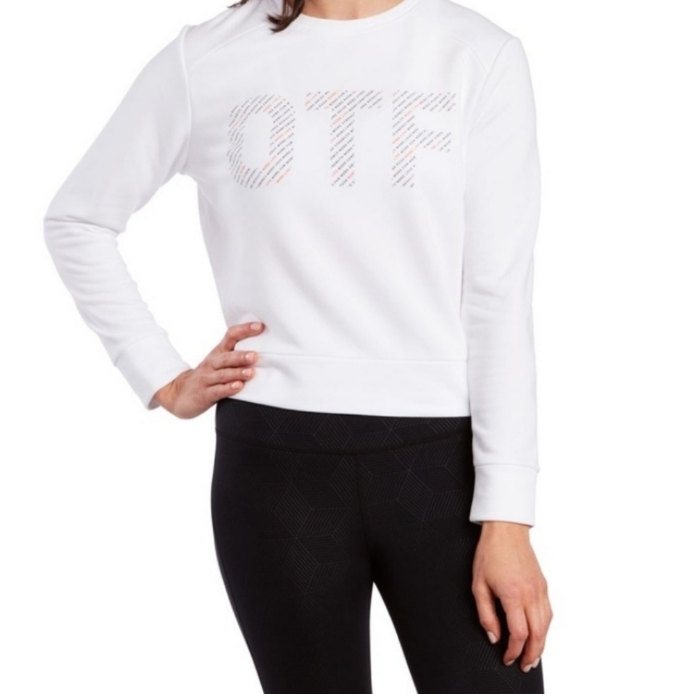 Orangetheory Ladies White OTF Sweatshirt